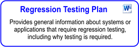 Regression Testing Plan