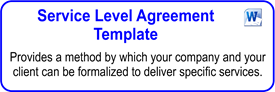 IT Service Level Agreement Template