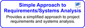 IT Simple Approach Requirements