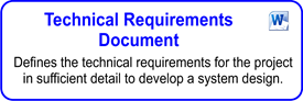 IT Technical Requirements Document