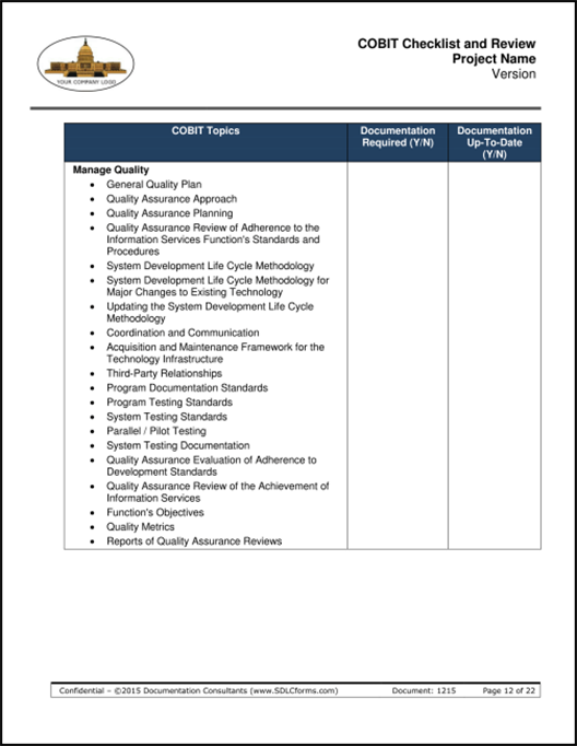 COBIT_Checklist_and_Review-P12-500