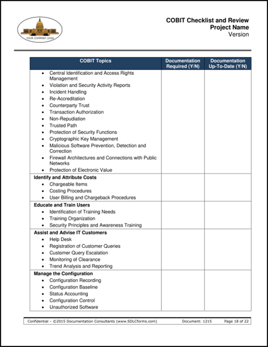 COBIT_Checklist_and_Review-P18-500